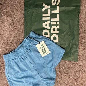 NWT daily drills mesh shorts
